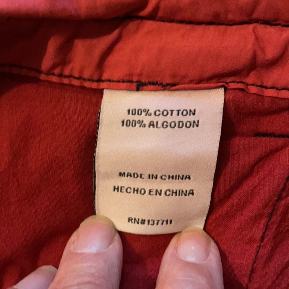 Xray Jeans, cargo shorts men’s size 34. Rusty red. - Picture 4 of 7